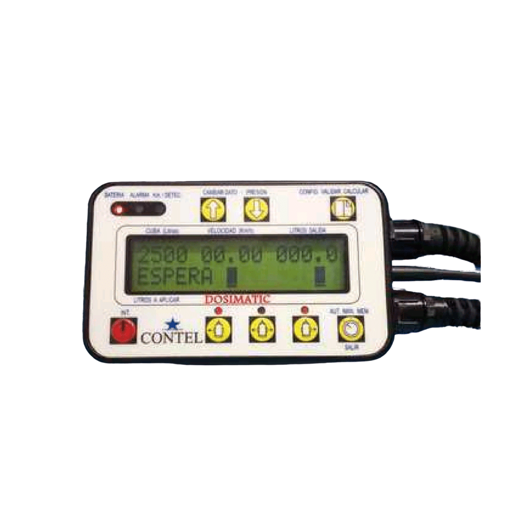 Ordenador L/ha con Caudalímetro y Regulador de Presión Eléctrico (Dosimatic)